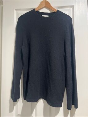 Treasure & Bond Women's Black Crewneck Sweater